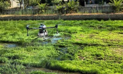 Με drone καταπολέμηση κουνουπιών